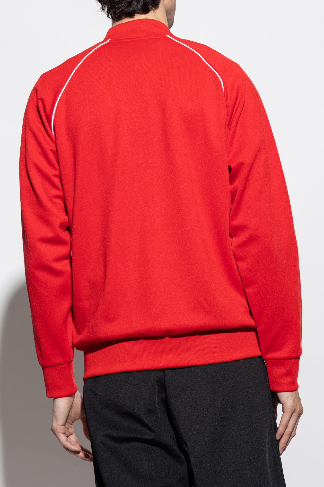 Mens red sale adidas sweatshirt